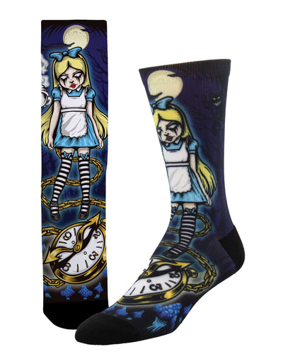 Alice in Wonderland Unisex Socks - Shop Now | Socksmith