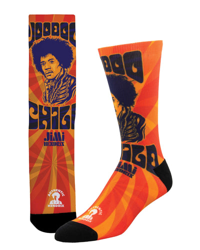 Jimi Hendrix VooDoo Child Unisex Socks - Shop Now | Socksmith