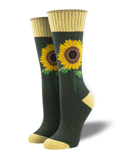 Recycled Wool - Sunflower Socks Made In USA | Socksmith