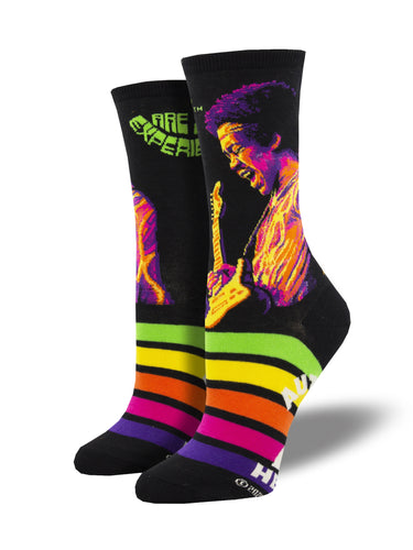 Jimi Hendrix Psychadelic Socks for Women - Shop Now | Socksmith