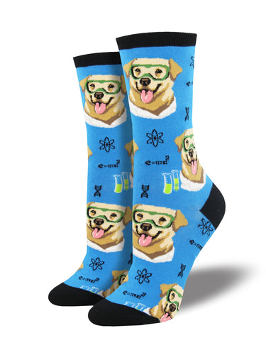 Science Lab Dog Socks for Women - Shop Now | Socksmith