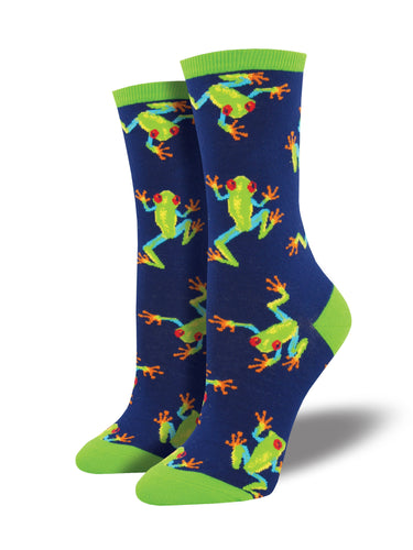 Tree Frog Socks for Women - Shop Now | Socksmith